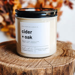 Load image into Gallery viewer, cider + oak
