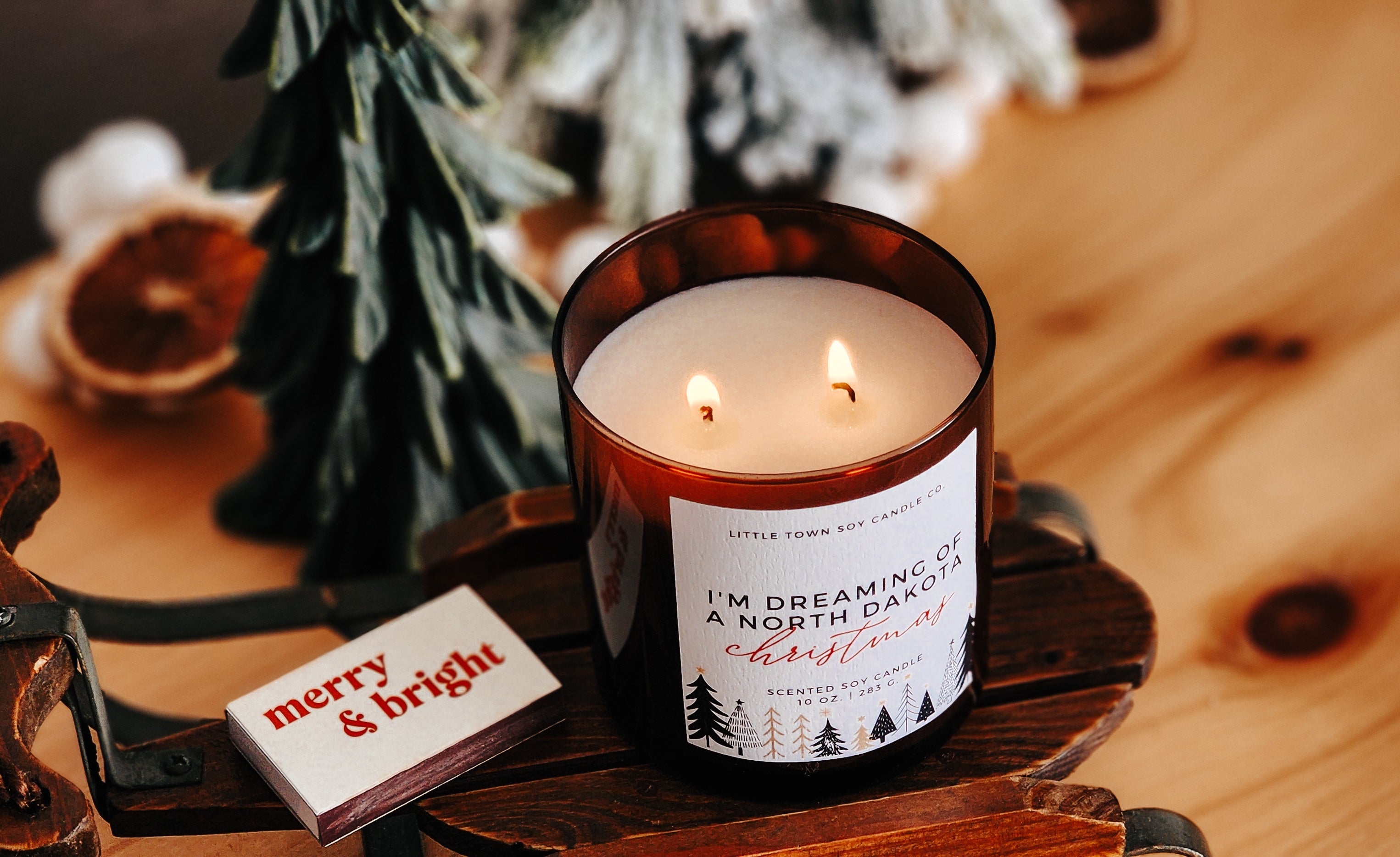 i'm dreaming of a North Dakota Christmas