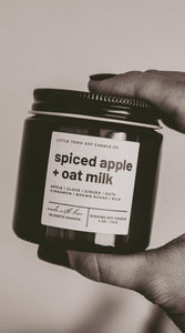 spiced apple + oat milk