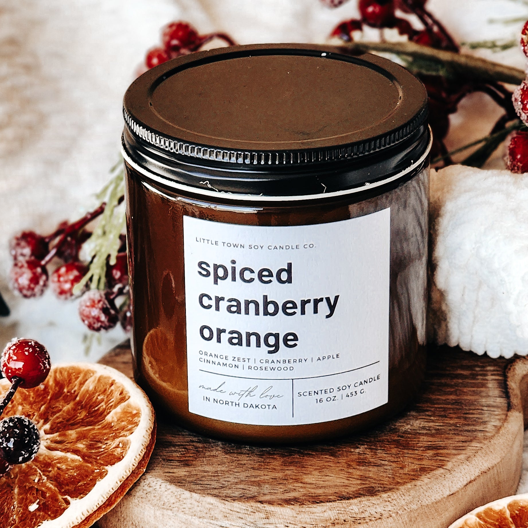 spiced cranberry orange