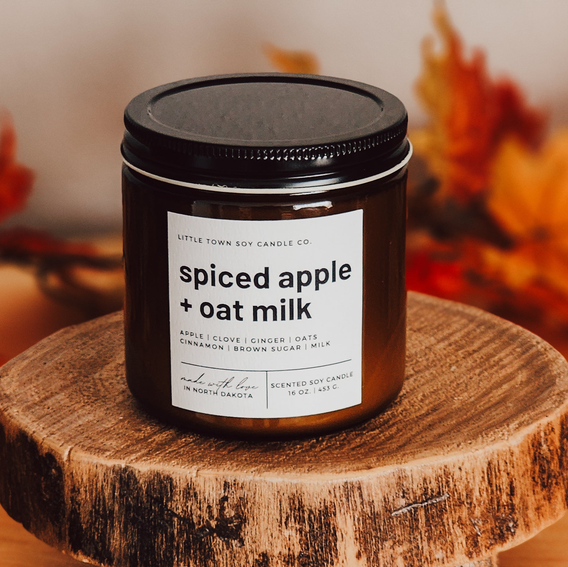 spiced apple + oat milk